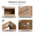 Kassara 24.07'' Single Bathroom Vanity with Stone Top