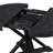 Retro Functional Extendable Dining Table With A 12" Leaf For Dining Room And Living Room-1996917165