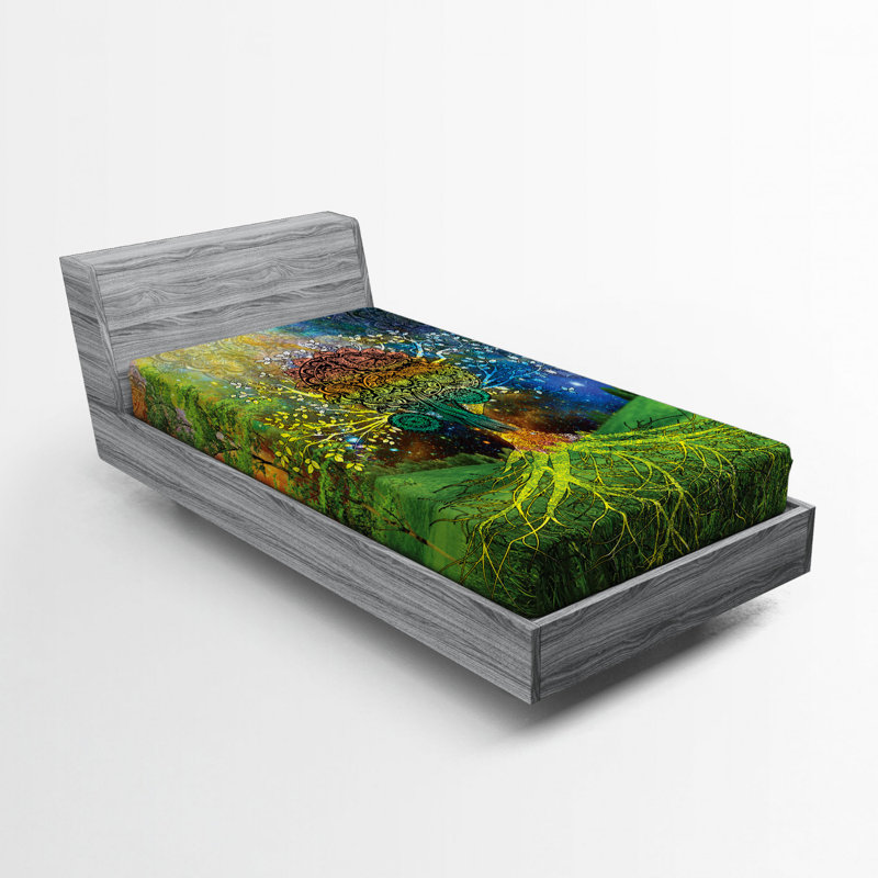 Drap-housse ethnique, Drap-housse de taille simple