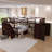 Twin-Twin over Full L-Shaped Bunk Bed with 3 Drawers, Portable Desk and Wardrobe-1392913434