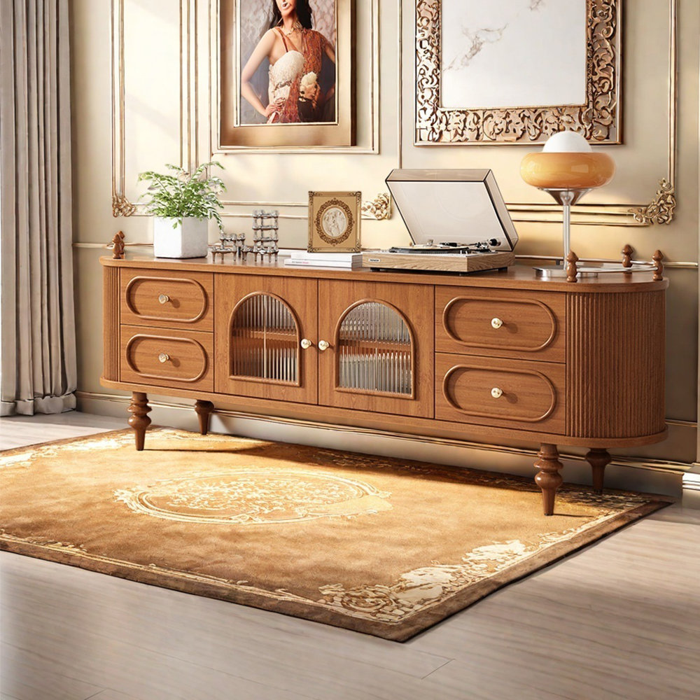 Finaewg French style floor standing living room TV stand Wayfair