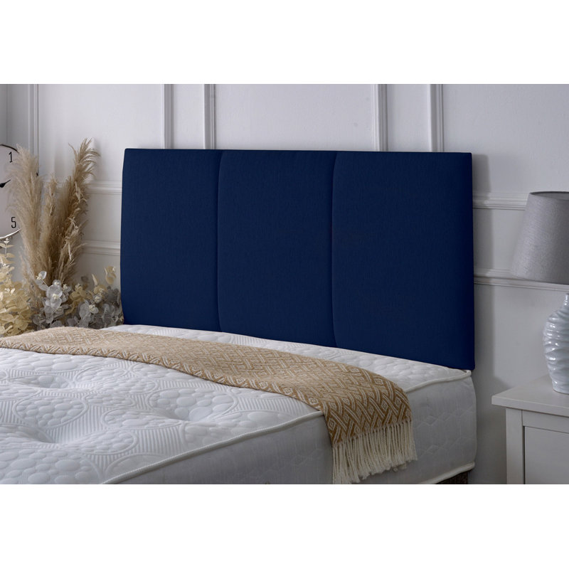Upholstered Headboard, Blue, Kingsize (5')