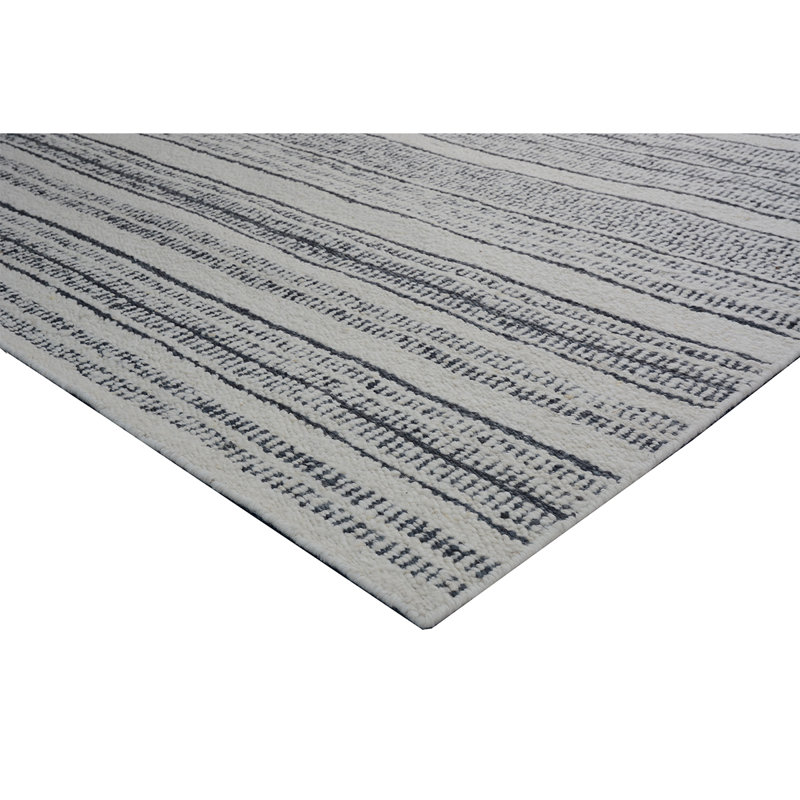 Wool Striped Indoor Rug, Rectangle 8' x 10'