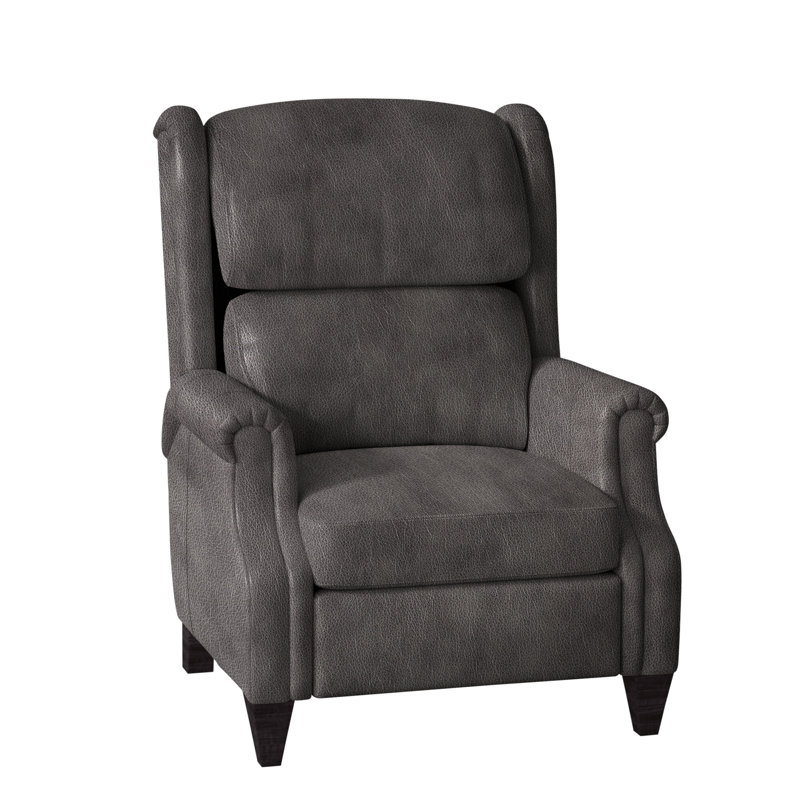 Walsh Recliner, Plantation, Empyrean Mist Genuine Leather, Manual