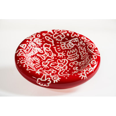 Kiss Handmade Earthenware Decorative Bowl 1