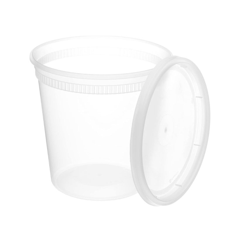 Ecoquality Heavy Duty Leakproof Food Storage Containers With Lids, Stackable Deli Containers For Meal Prep And Takeout (48)