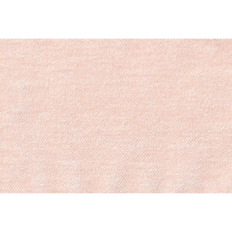 Chaise de salon contemporaine avec coussin confortable et pieds en bois, Rose