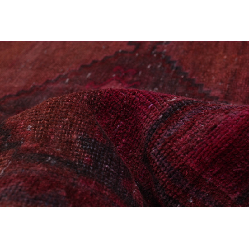 Tapis unique en laine 4 pi 10 po x 8 pi 4 po Waltraut