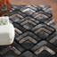 Aaliya Geometric Hand Woven Shag Area Rug-19491368