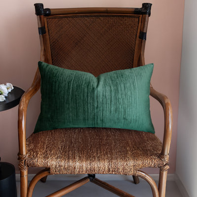 Thomas Collection® Evergreen Textured Velvet Double-sided Accent Pillow Assorted Sizes