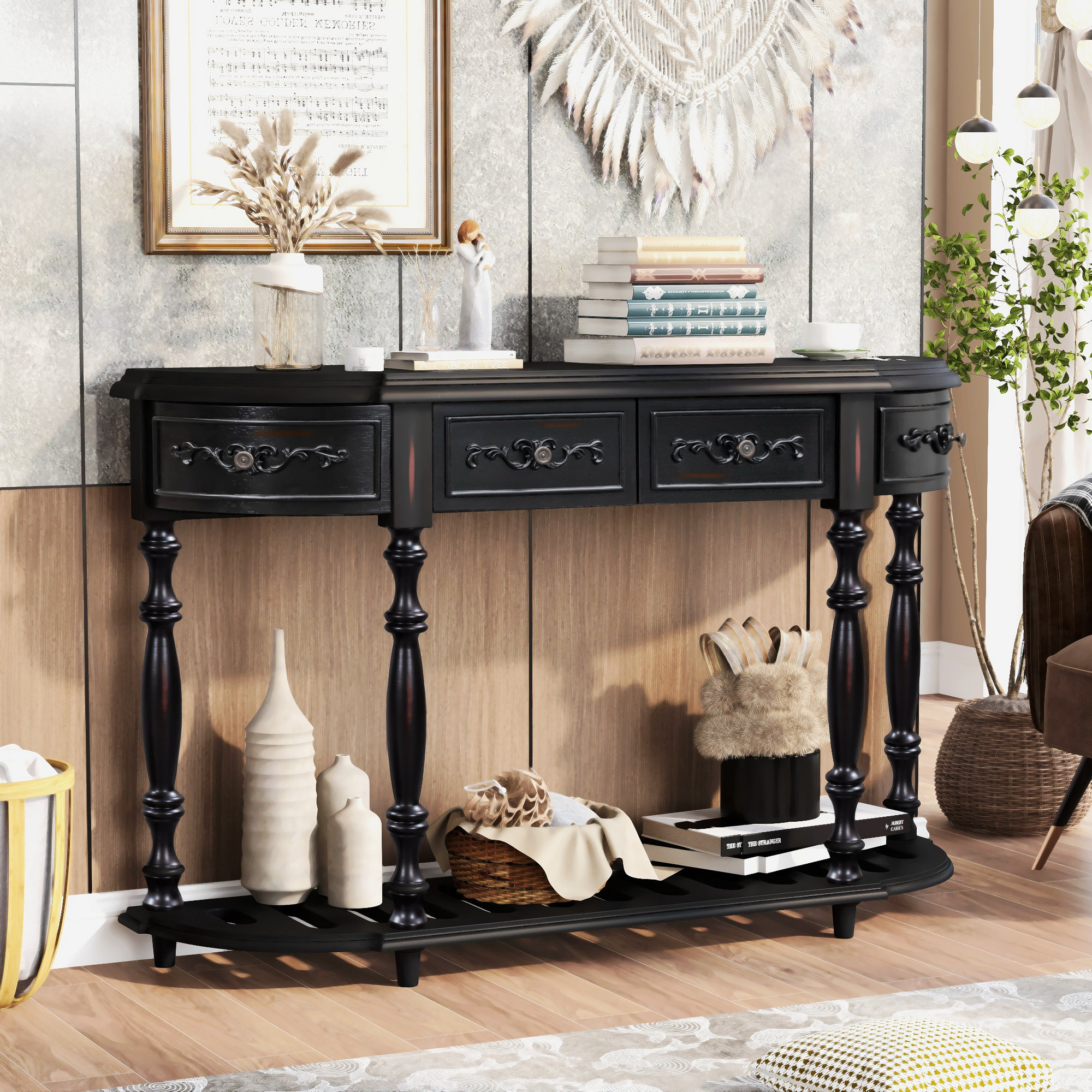 Alcott Hill® Chian 52'' Console Table - Wayfair Canada