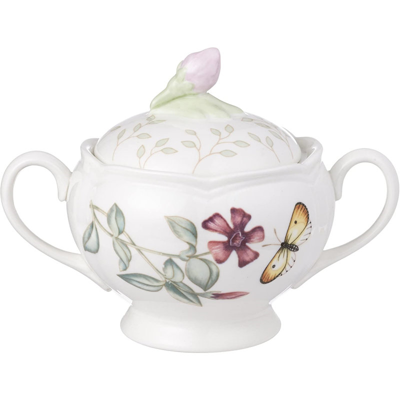 Butterfly Meadow with Lid Sugar Bowl