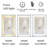 Edison Metal Flat Wall Mirror-301086560