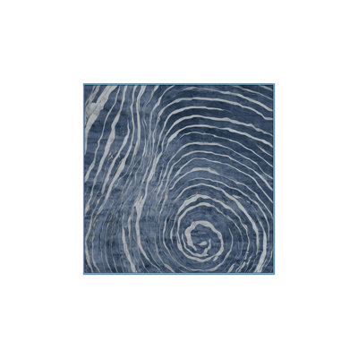 Tapis bleu lavable à la machine
