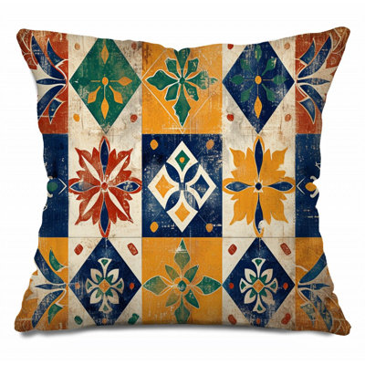 Coussin décoratif en céramique, coussins décoratifs en sergé de coton