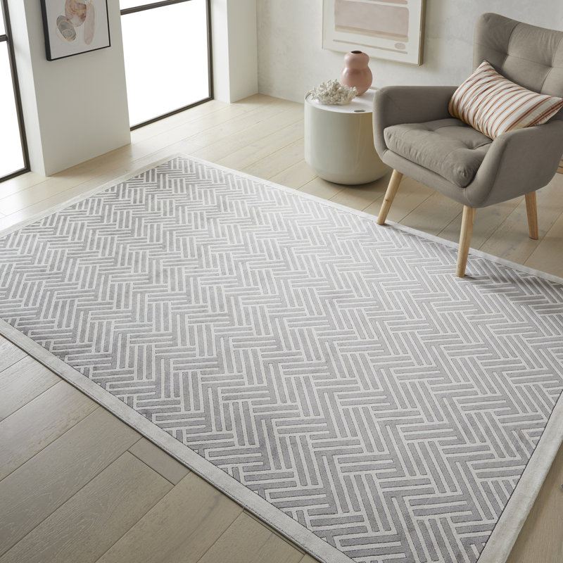 Luvella Chevron Area Rug, Rectangle 120 x 180cm