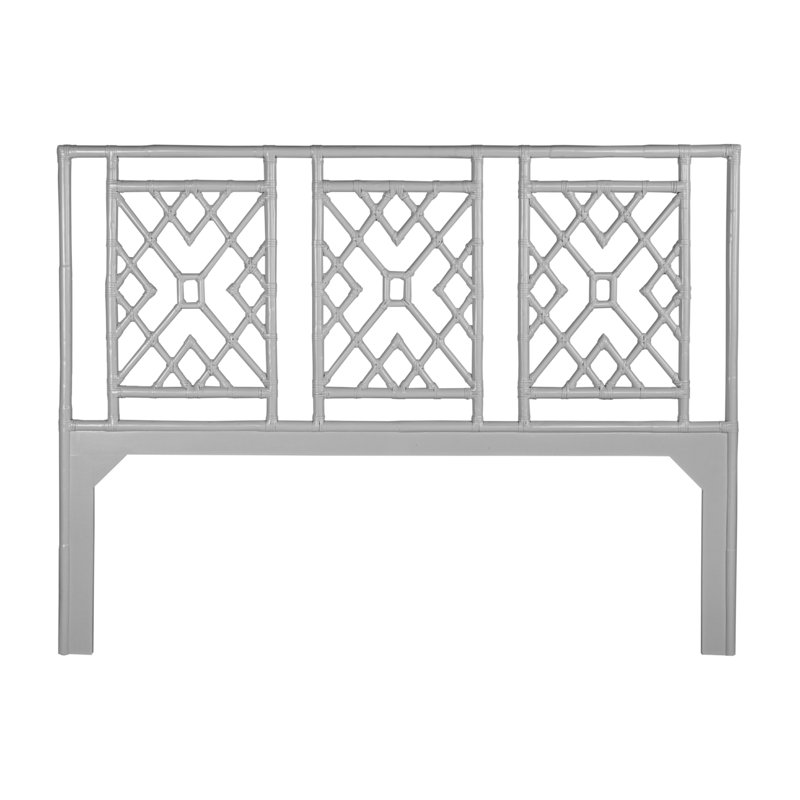 Ananias Headboard, King, Light Gray