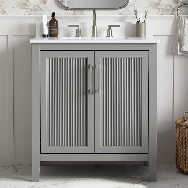 Ensemble de meuble-lavabo autoportant 30 po Adria