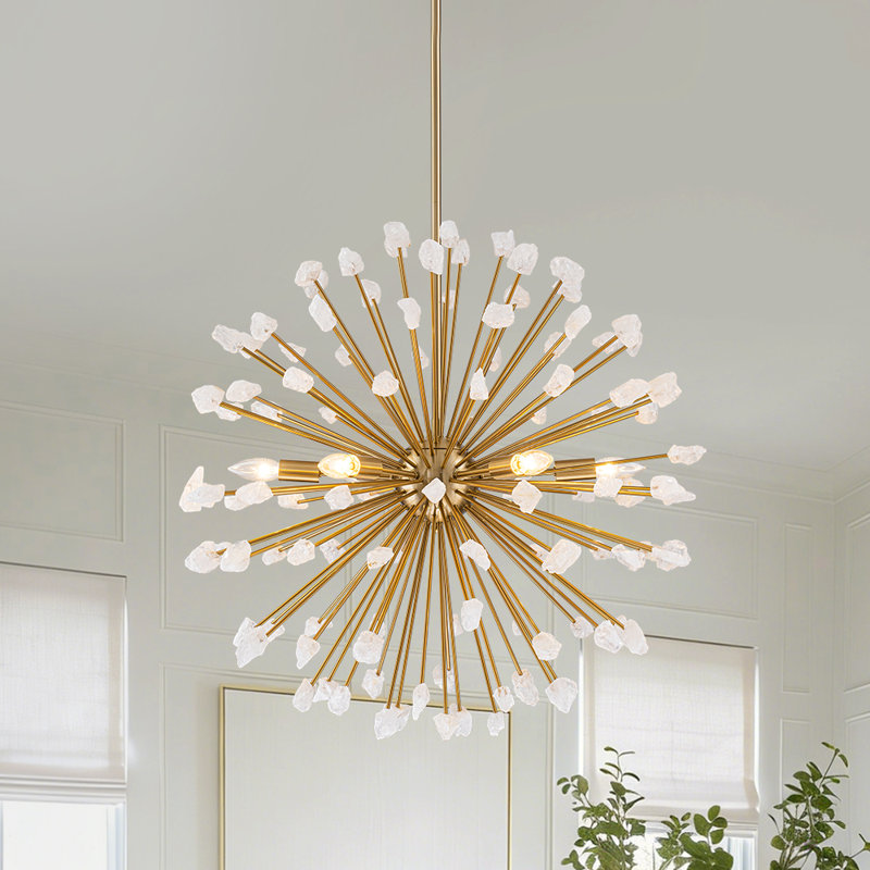  Lustre sphérique à intensité variable 6 lumières Sputnik
