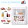 1.1 Cubic Feet Undercounter Upright Freezer with Adjustable Temperature Controls