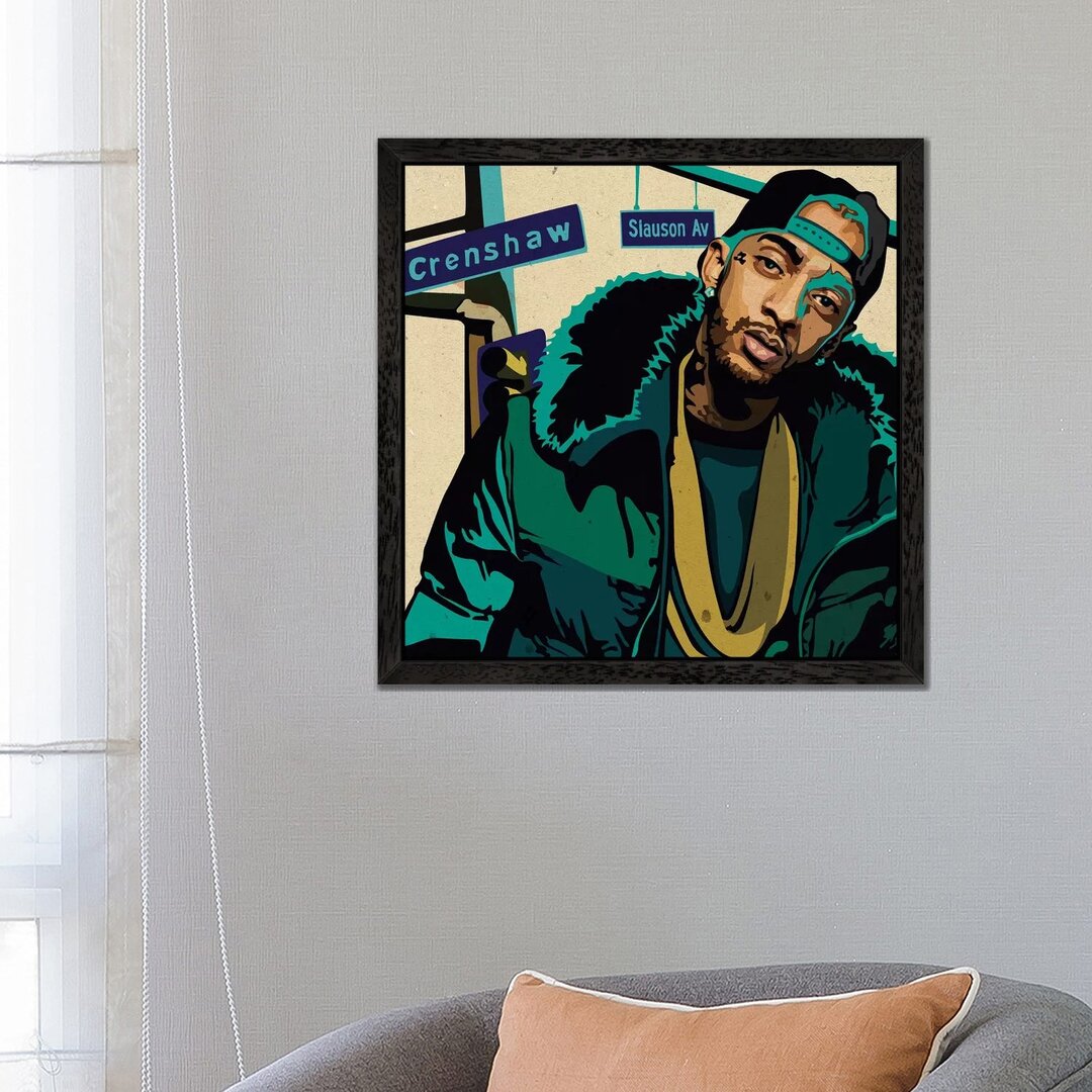 Leinwandbild Nipsey Hussle von Dai Chris Art