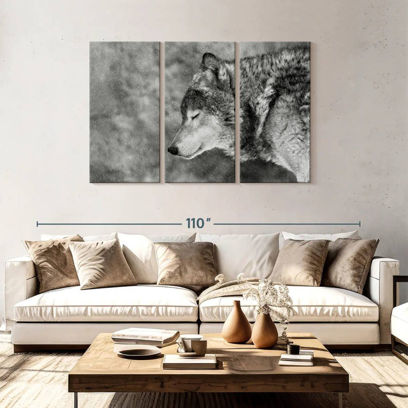 Brampt Let It Snow I, 48" H x 74" W