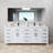 Beckett 84" Freestanding Double Bathroom Vanity with Cultured Marble Top-61131903-52605372-52605370