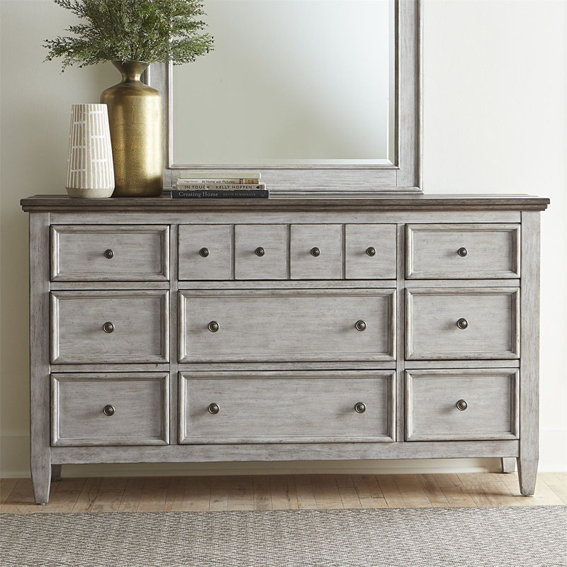 Haylee 66" W 9 Drawer Dresser