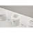 Wall Mounted Waterfall Rain Shower System With 3 Body Sprays & Handheld Shower-129759489