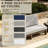 Patio Outdoor Sofa with Cushions-240230497-240230499
