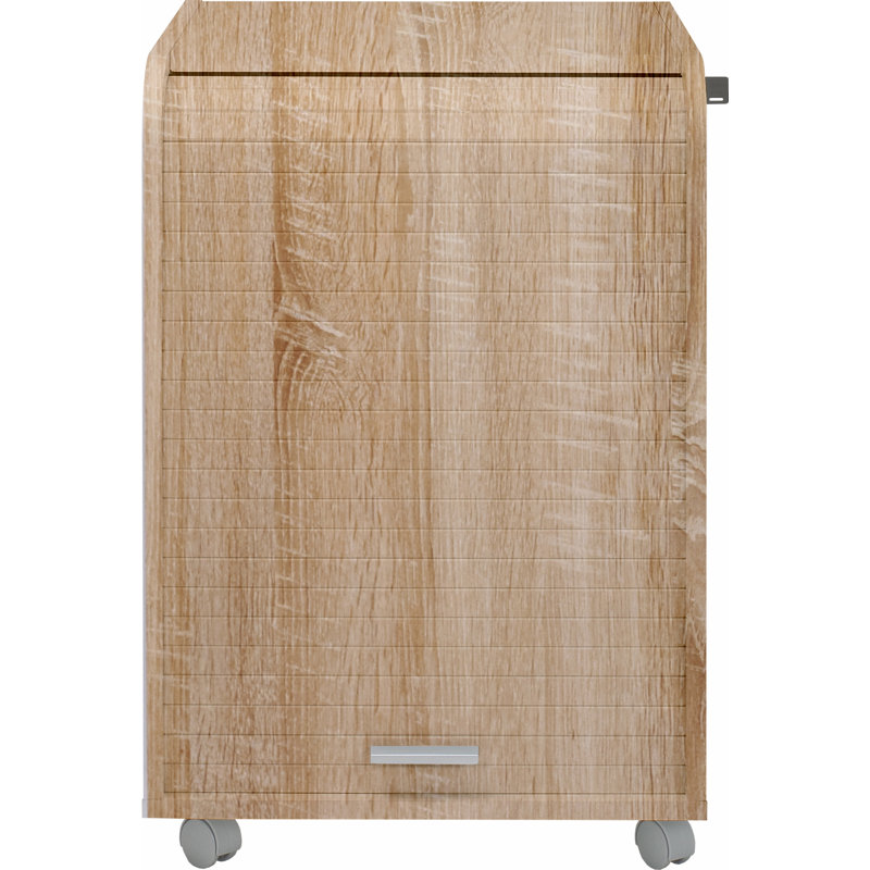 Graziella 1 -Door 2 -Drawer Filing, Oak