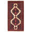Tapis décoratif en laine de conception unique Börkur noué à la main New Age 3 pi 2 po x 6 pi 2 po