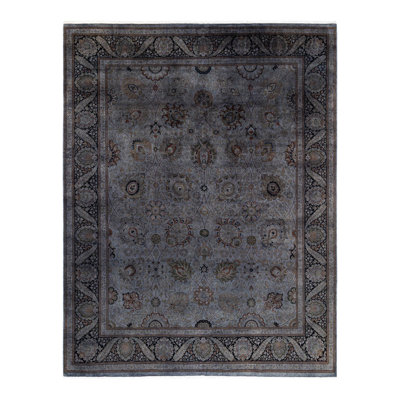 Yashua One-of-a-Kind 8' 2" X 10' 5" New Age Wool Area Rug Gray