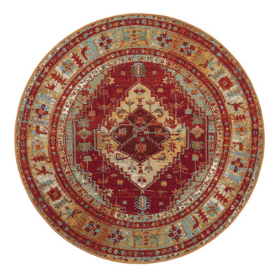 Indoor/Outdoor Traditional Area Rug