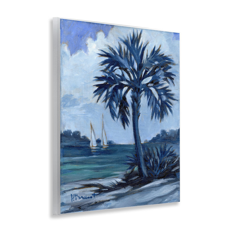 "Blue Palm Impressions" par Paul Brent