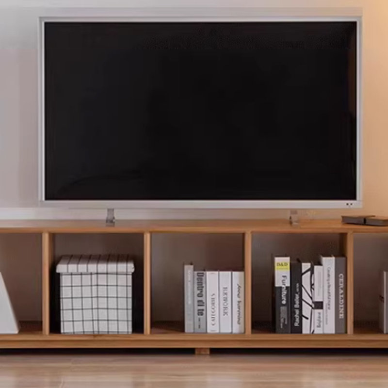 Meuble télé de style simple en bois, 18.11"H x 70.86"L x 14.96"W