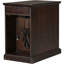 Table de bout Vintage Livingroom avec port et porte-gobelet