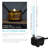 Anya Plug-In 40 GPH Submersible Electric Pump for Tabletop Fountains with Multicolor LED Light and Transformer-160822989-160822962