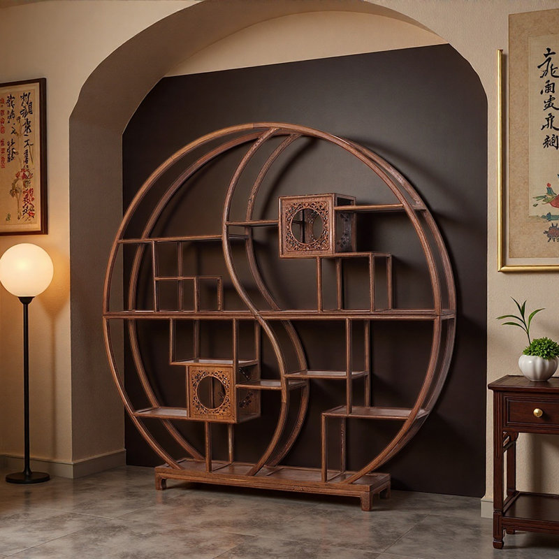 Chinese Retro Style Bookcase
