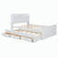 Lit plateforme en bois avec lit gigogne et rangement-1936447001-1936447003