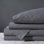 Ensemble de draps en percale de coton Vail