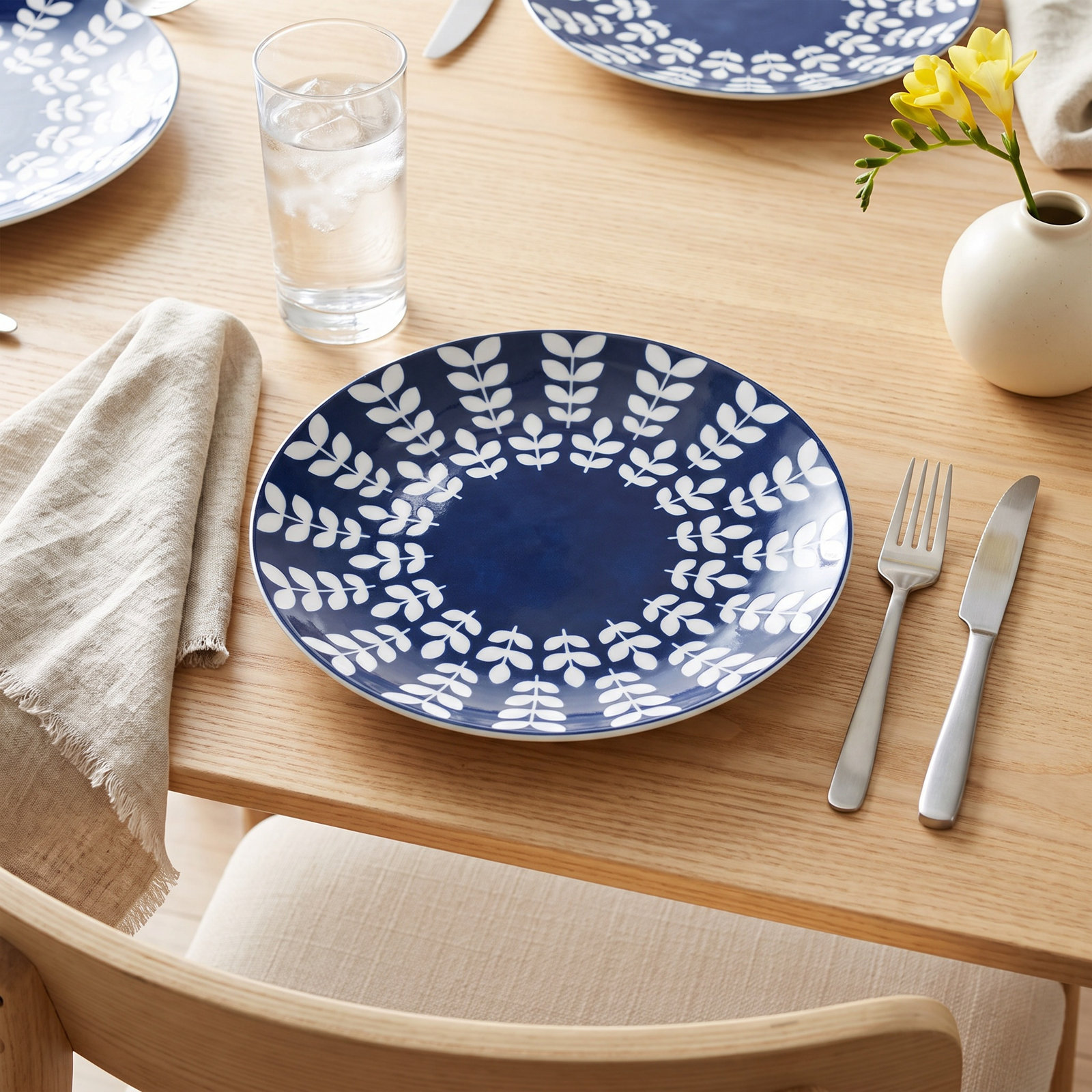 Bluefjord 8" Porcelain Salad Plate