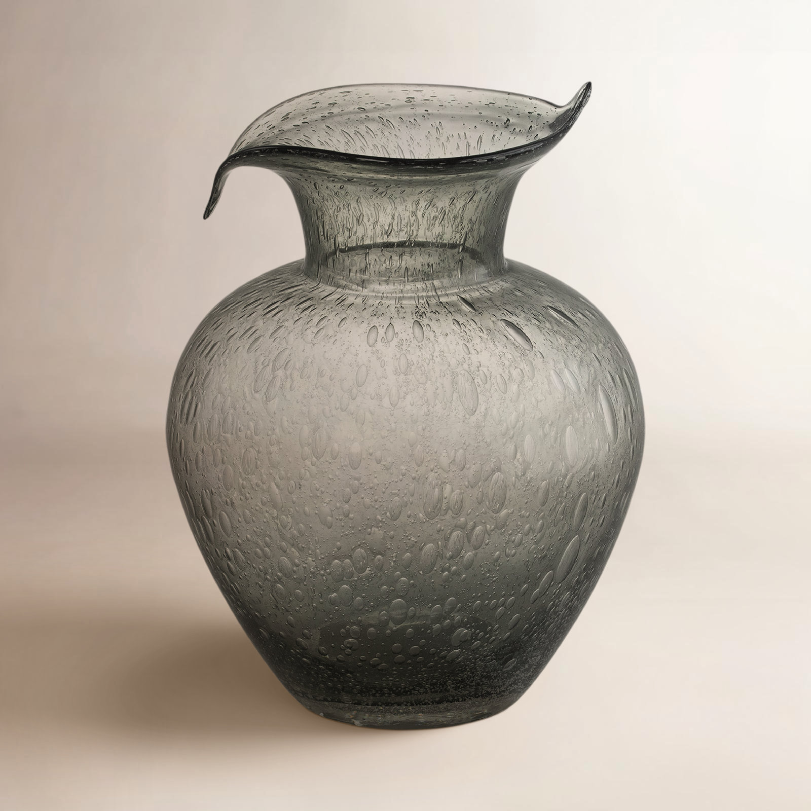 Helaine Glass Table Vase, 10.2" H x 7.5" W x 7.5" D