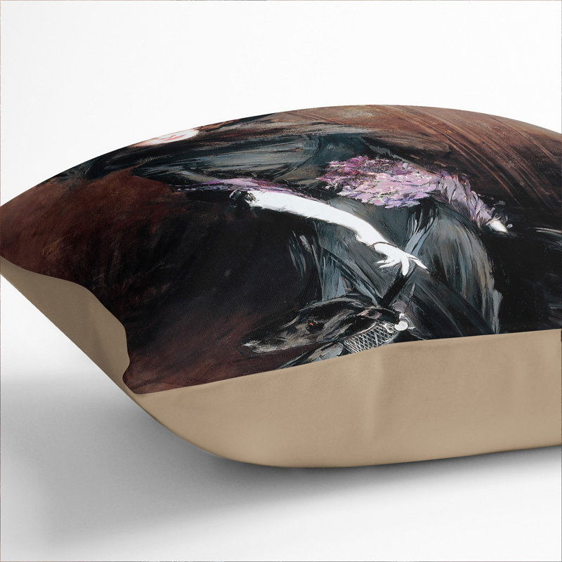 Square Cushion, 40cm H x 40cm W x 15cm D, Stone