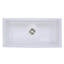 Island 35.75'' L Single Basin Kitchen Sink-130889202
