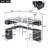 Metal Loft Bed With Bookcase-62469832