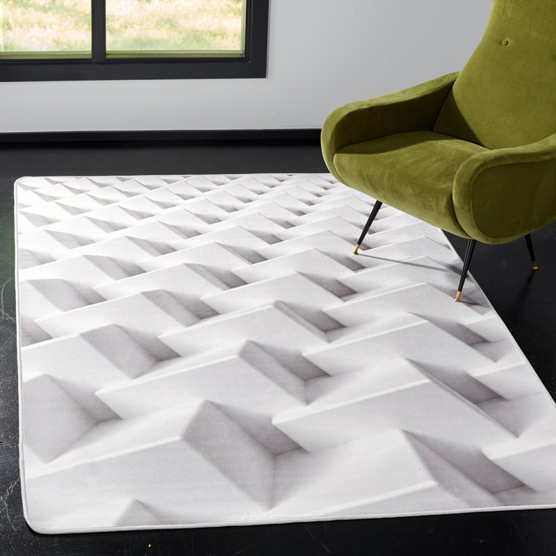 Cahoon Performance Machine Washable Geometric Rug, Rectangle 5'1" x 7'6"