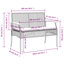 Vidaxl 4 Piece Patio Dining Set With Cushions Grey Poly Rattan-102444062