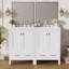 Meuble-lavabo 48 po avec lavabo encastré intégré-995490623