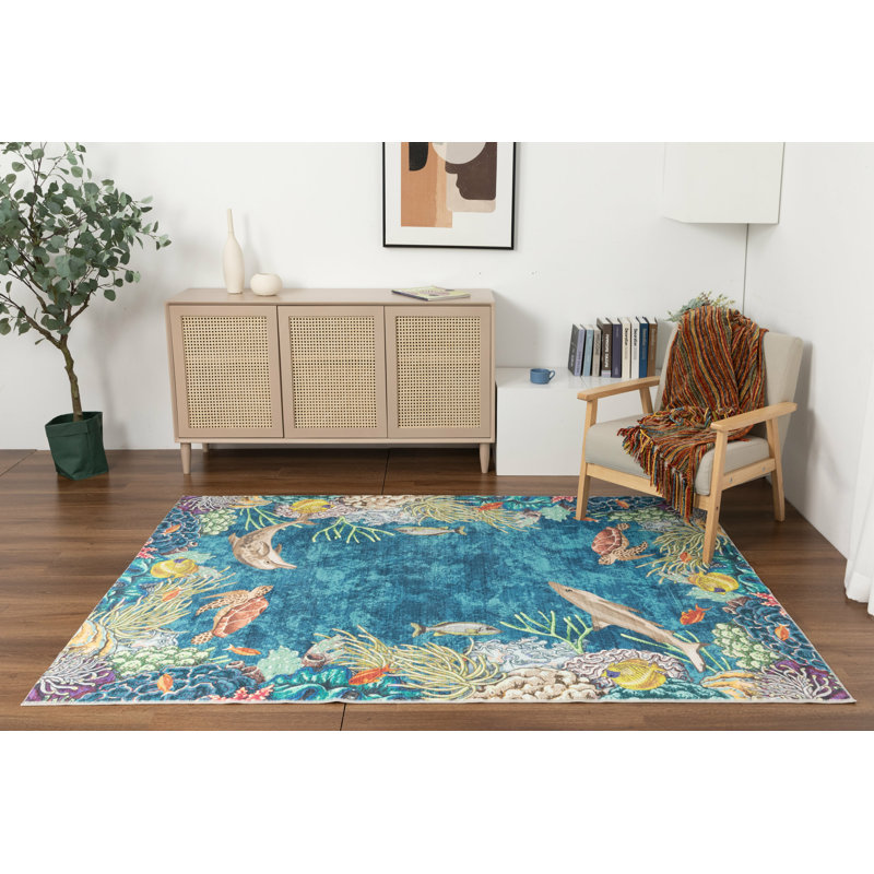 Abagayle Rectangle Area Rug, Rectangle 5' x 7'